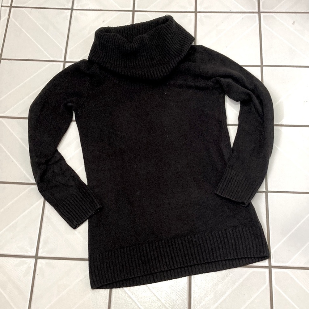 Black H&M Cowl-neck sweater